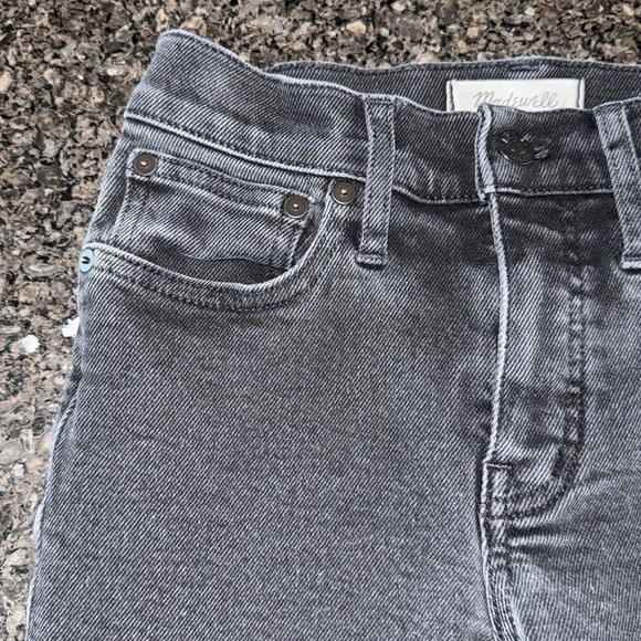 Madewell Black Cali Demi-Boot Ragged Hem Jeans - Picture 7 of 12